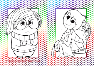 colorear colorear Inside out