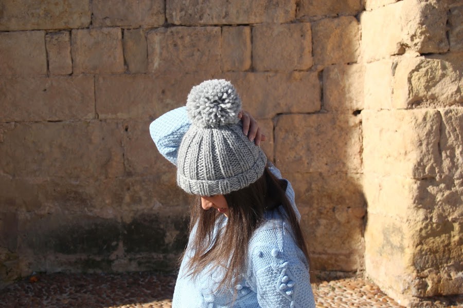 DIY Cómo hacer gorro de lana dos agujas (patrón gratis) blog de costura y blog diy