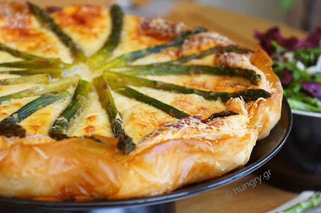 Asparagus and Smoked Bacon Quiche