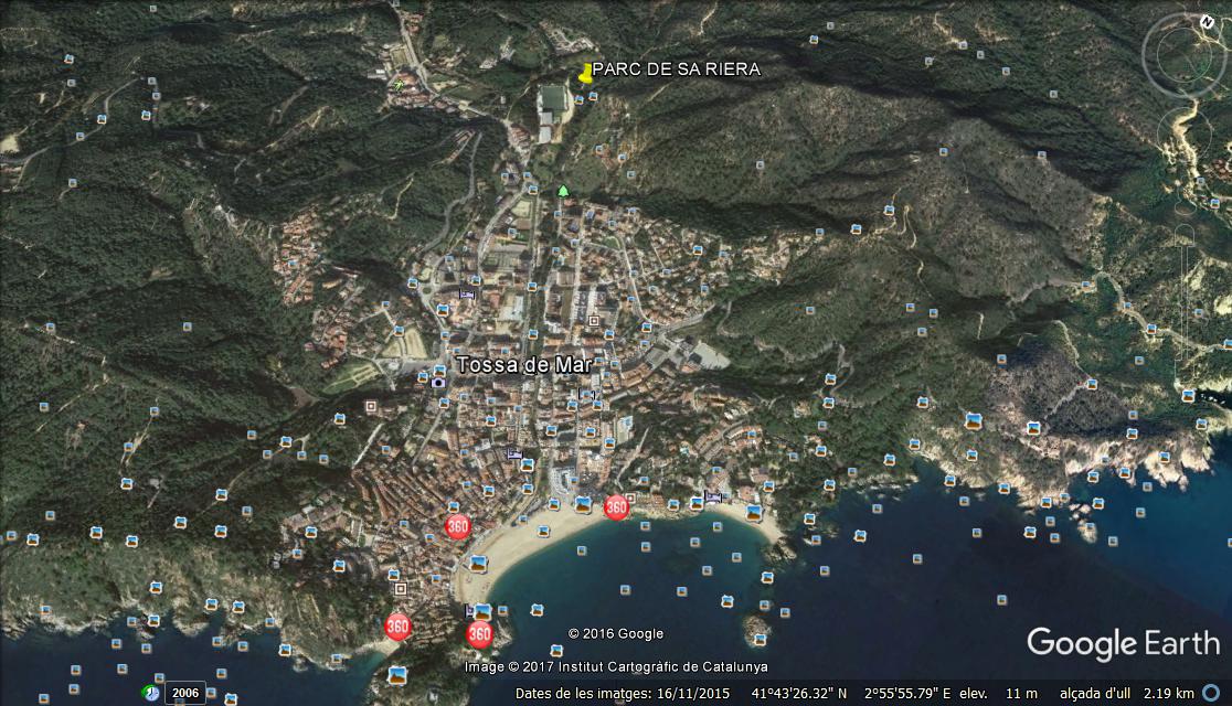 SOM DE PÍCNIC: Àrea de pícnic del Parc de Sa Riera, Tossa de Mar, La Selva