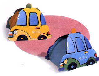 Divertidas Cajas de Taxis: Imprimibles Gratis y Plantilla.
