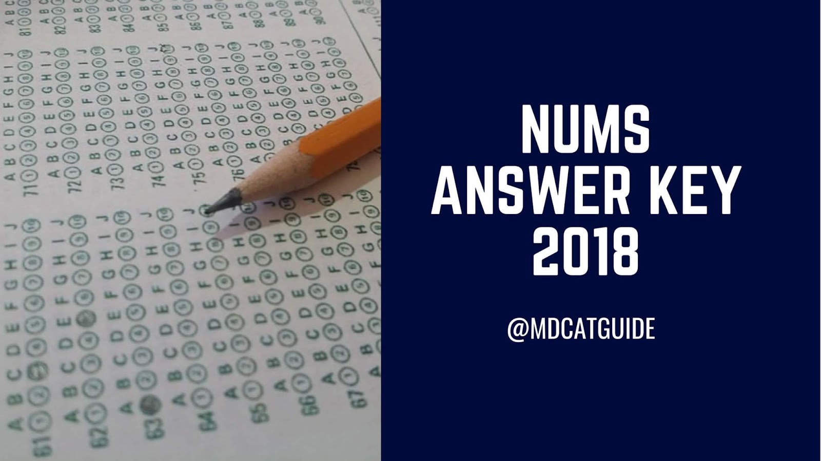 Answer key. Answer key
