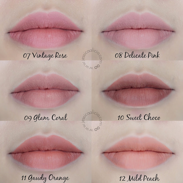 Review : PIXY Lip Cream Nude Series (All 6 Shades) by Jessica Alicia