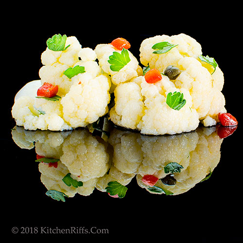 Marinated Cauliflower Salad with Capers