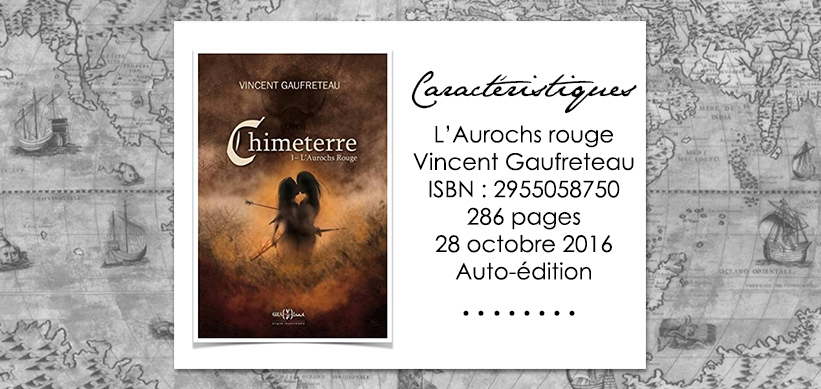 Couverture du livre L'Aurochs Rouge de Vincent Gaufreteau L'Aurochs Rouge de Vincent Gaufreteau
