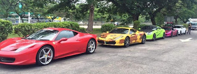 Ferraris-and-Nissan-GTR