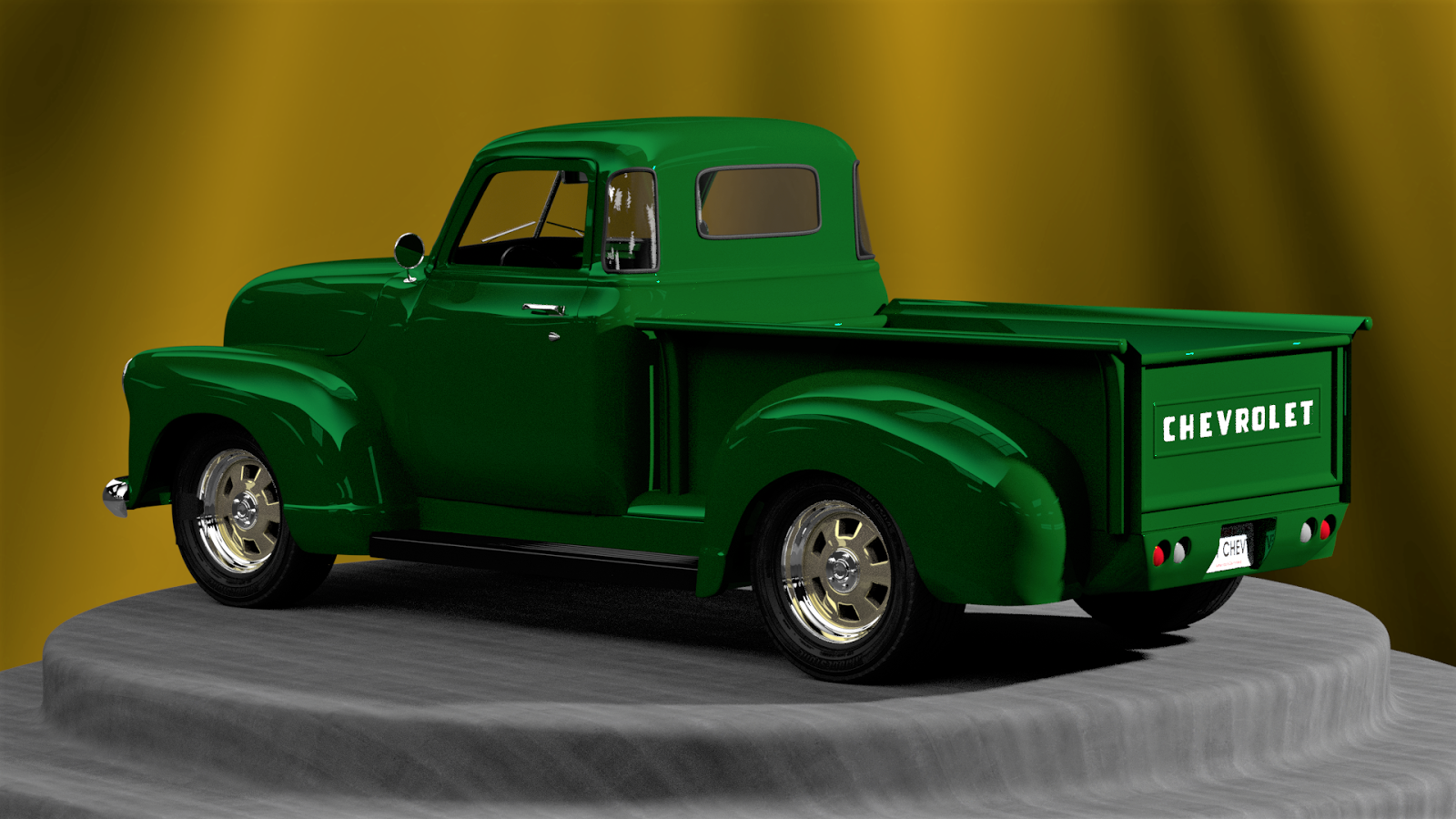 The Tinkers My 1951 Chevy Blender 3D Pickup Truck Is Completed!