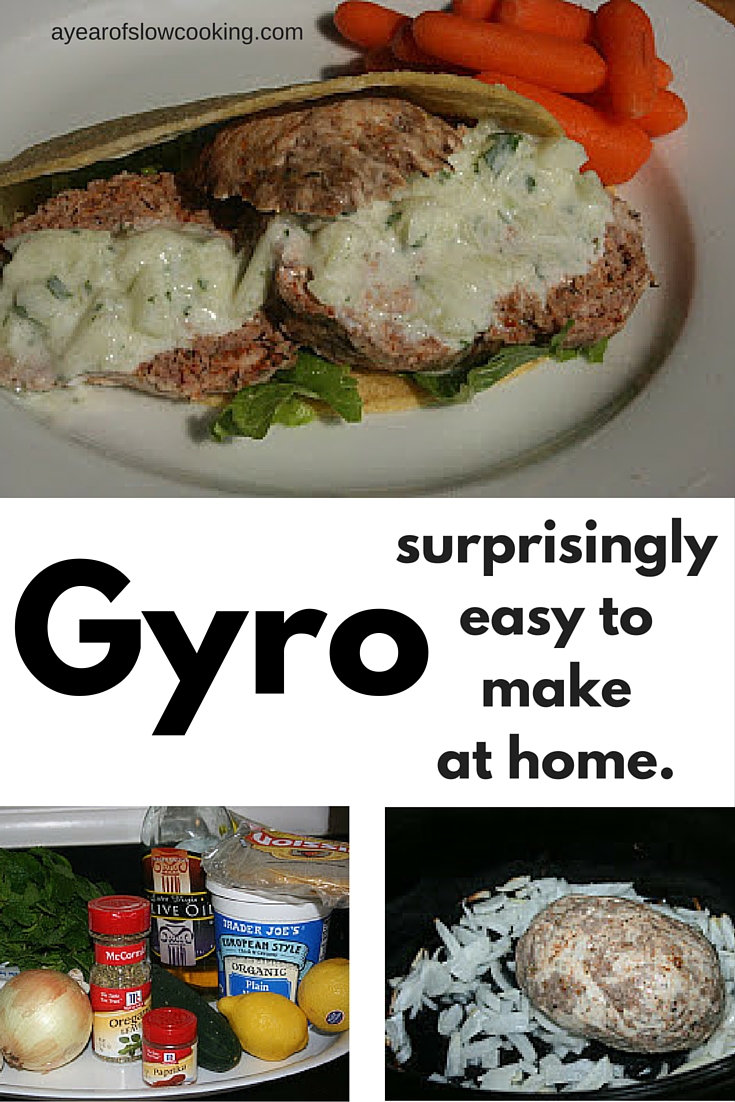 CrockPot Gyro Recipe A Year of Slow Cooking