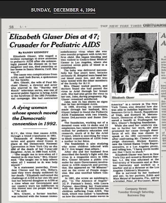 glaser elizabeth aids pediatric 30th marks foundation anniversary
