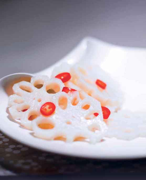 Lotus Root Pickle - Renkon no Tsukemono Japanese Healthy Breakfast Recipes for Weight Loss