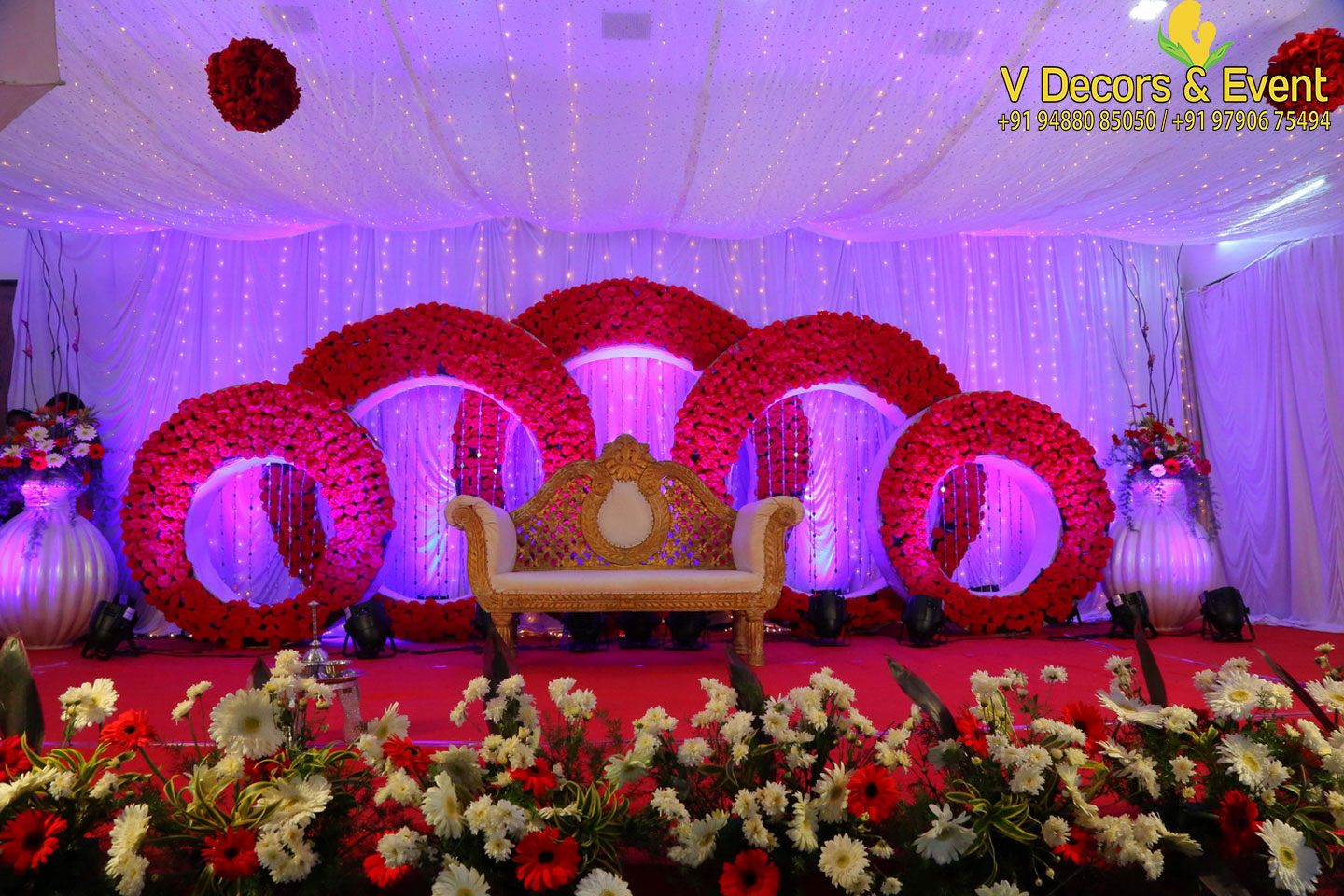 V Decors And Events Wedding Decorations Avrk Mahal Wedding