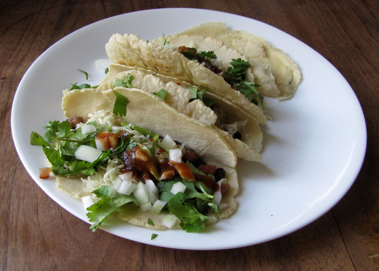 Smells Like Food in Here Corn Tortillas and SlowRoasted Pork Tacos