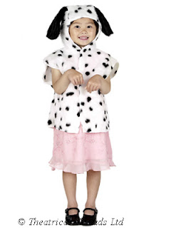Dalmatian Dog Tabard One Size Kids Costume from Theatrical Threads Ltd