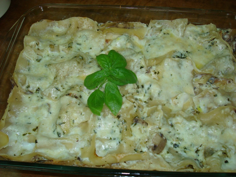 My Cooking...Journeys & My Life Mushroom Pesto Lasagna