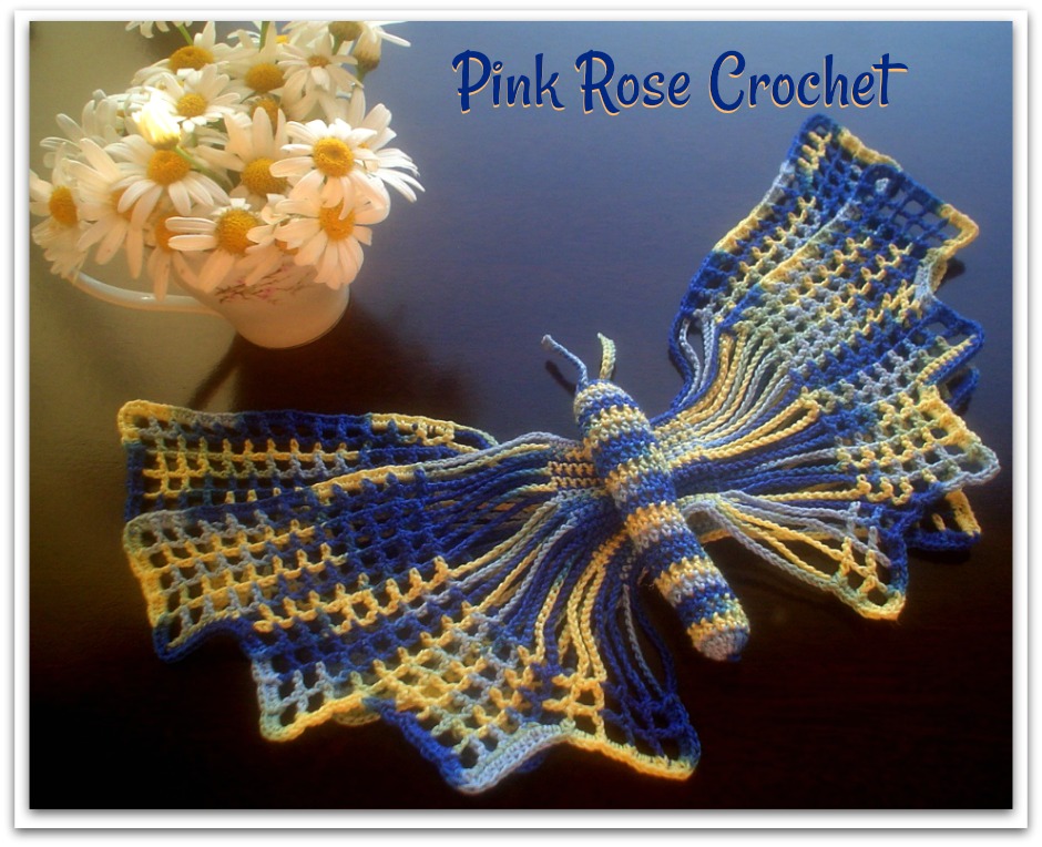 PINK ROSE CROCHET: Tapete Rosas em Crochê Filê