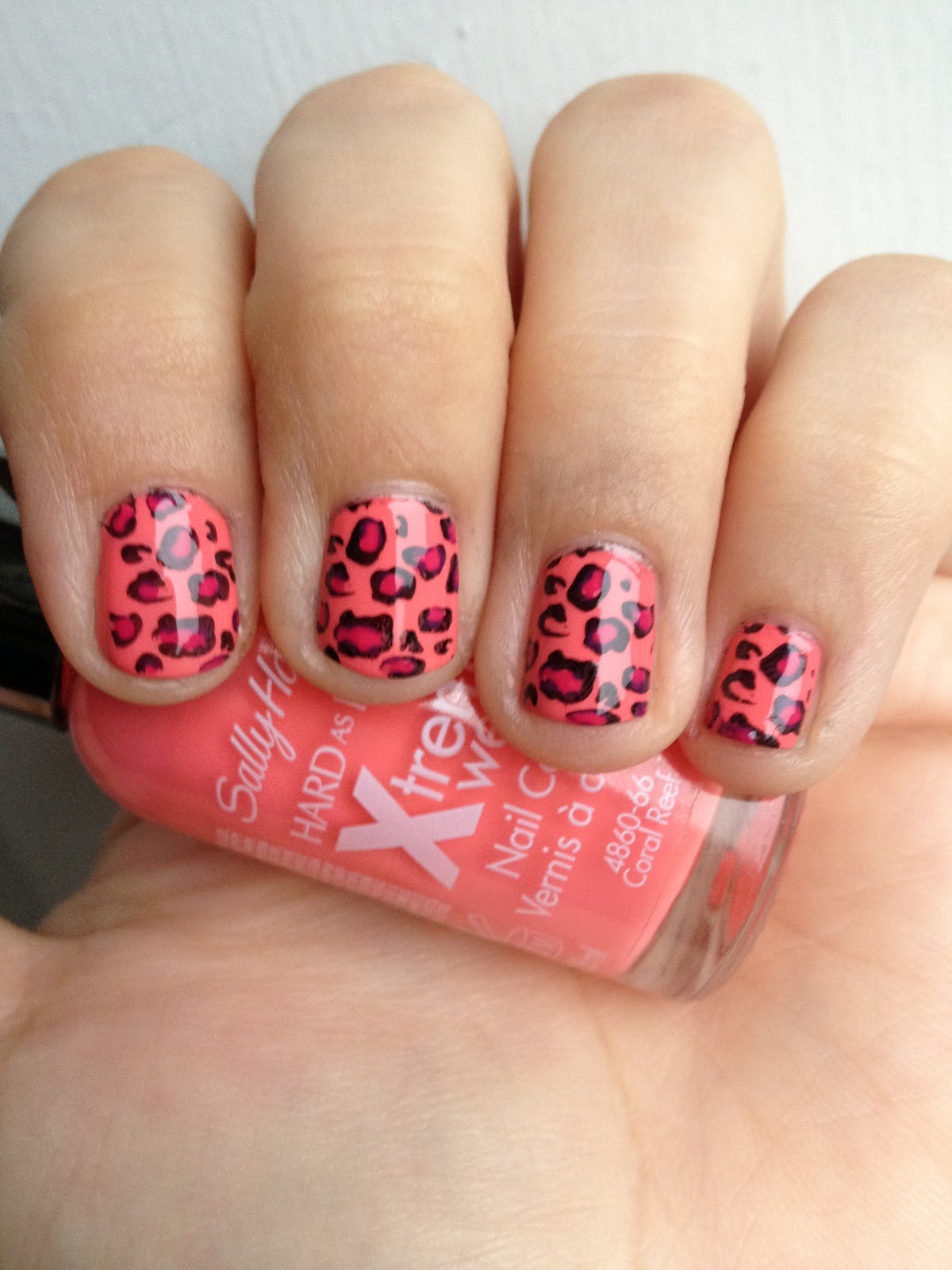 Miscellaneous Manicures: Pink Monday: Cheetah for Breast Cancer