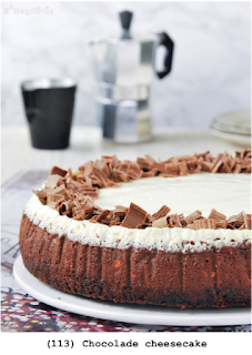 Chocolade cheesecake Chocolade cheesecake