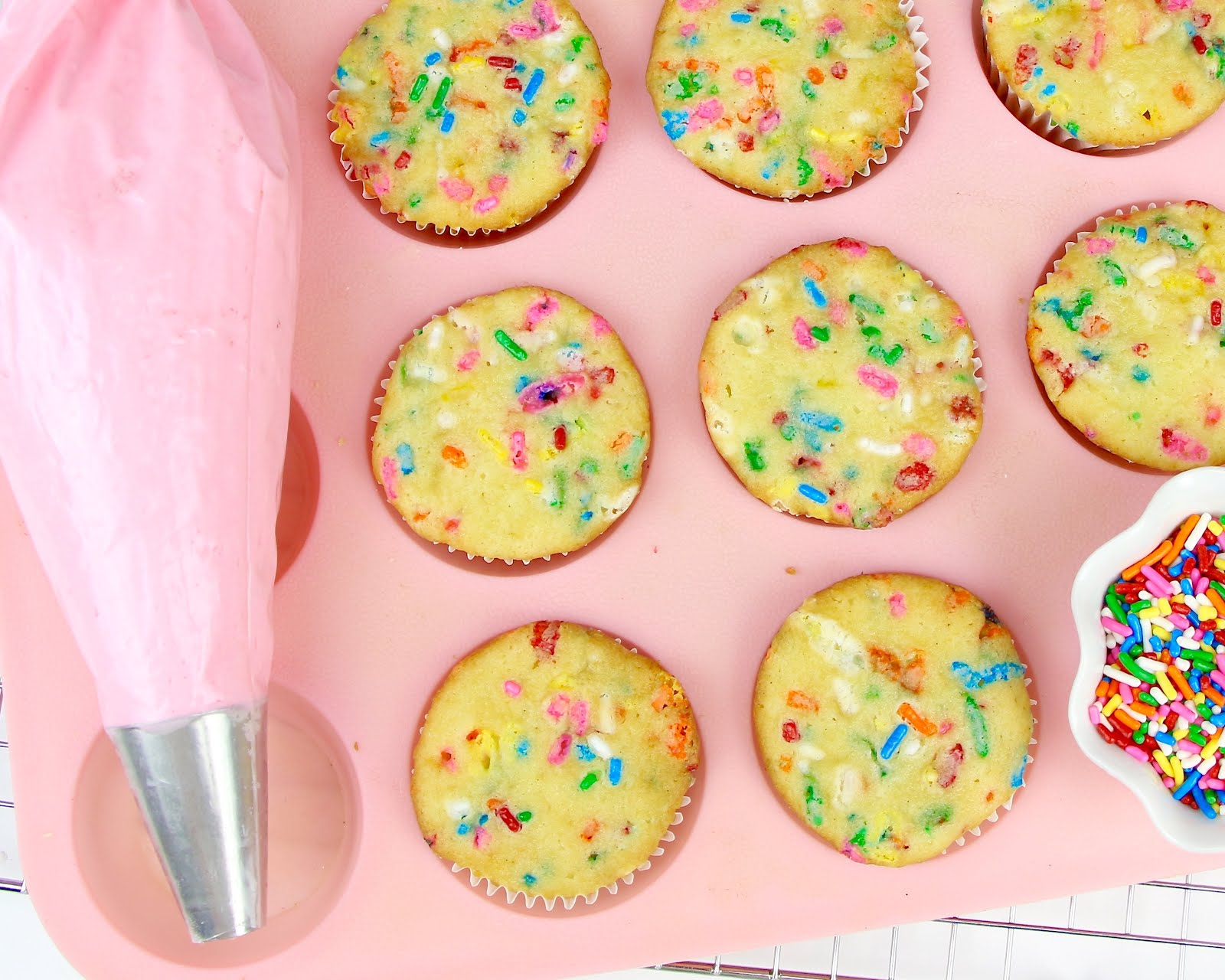 {VIDEO} THE BEST Funfetti Cupcakes From Scratch The Lindsay Ann