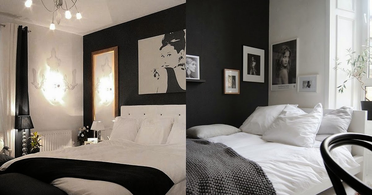 Yatak Odasında Siyah Beyaz Dekorasyon Fikirleri Bir Güzellik