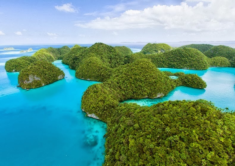 The Rock Islands of Palau