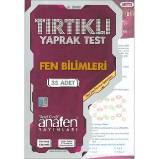 Anafen 8.Sınıf Fen Bilimleri Yaprak Test (2017) Anafen 8.Sınıf Fen Bilimleri Yaprak Test (2017)