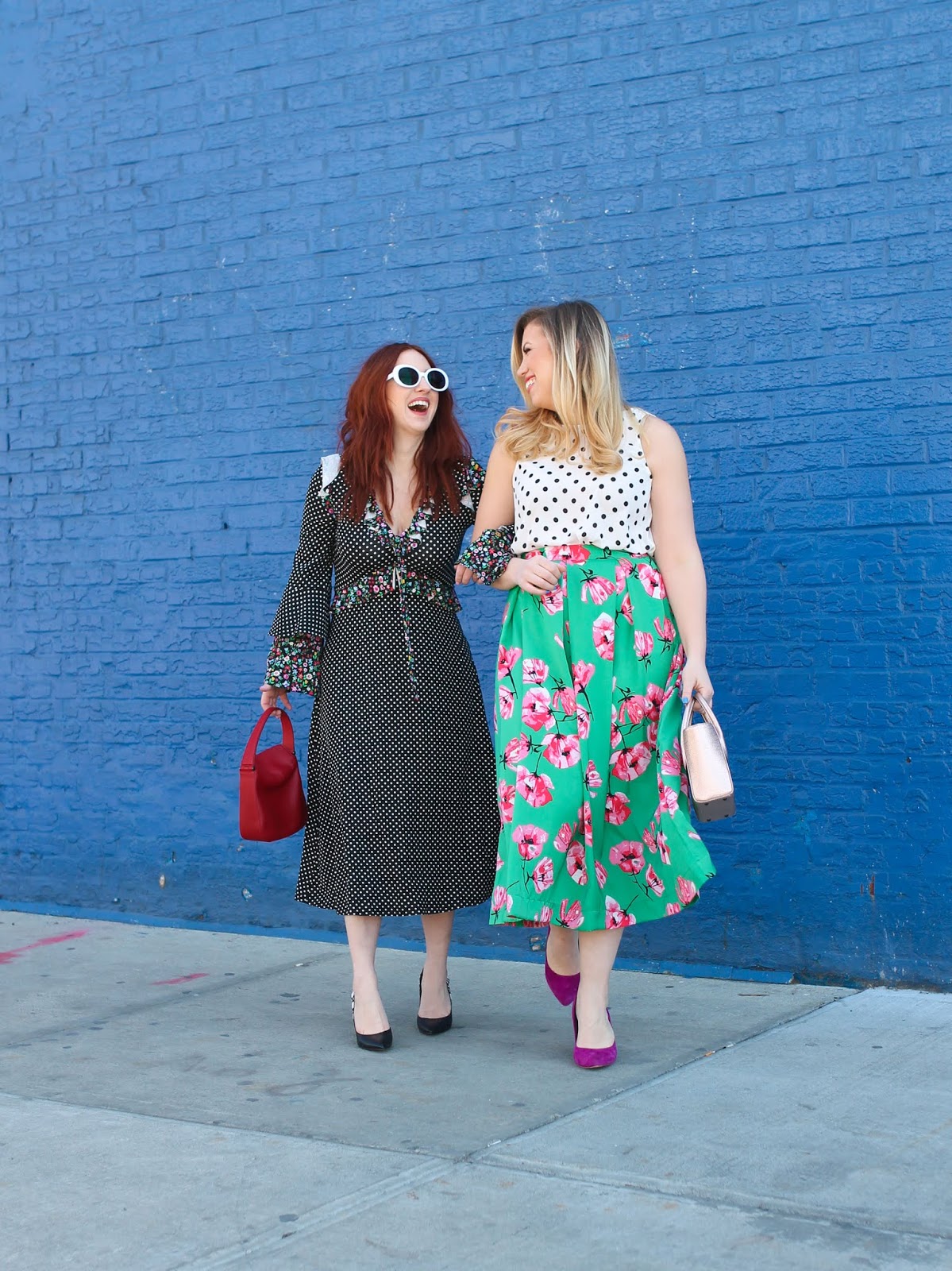 Print Mixing Made Easy: How To Wear Florals and Polka Dots - TfDiaries