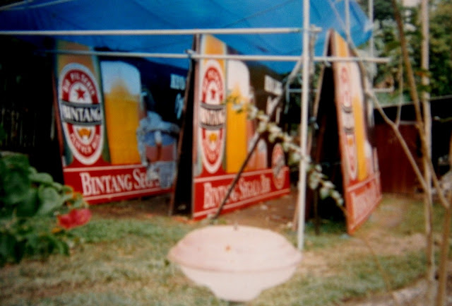 Billboard Reklame Minuman hasil (8x4meter) karya anggota BS. YAMUYAKA di tahun 1991, siap pasang