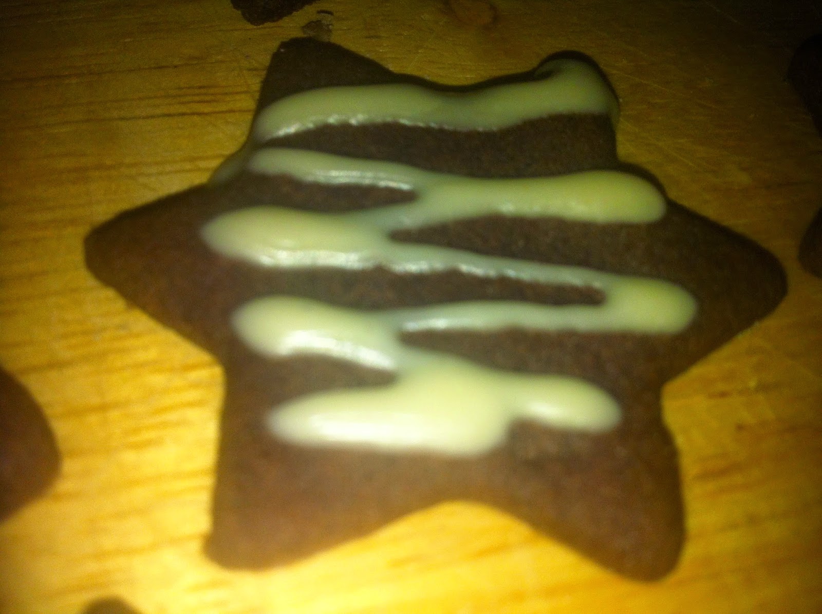 Kuchenkruemel Backblog : Schoko-Mint Kekse - After Eight Sterne