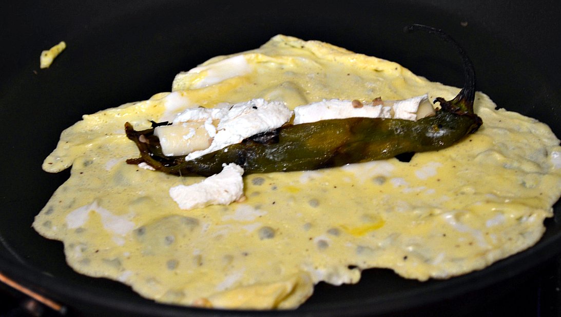 The Foodie Couple: Roasted Chorizo Chile Relleno