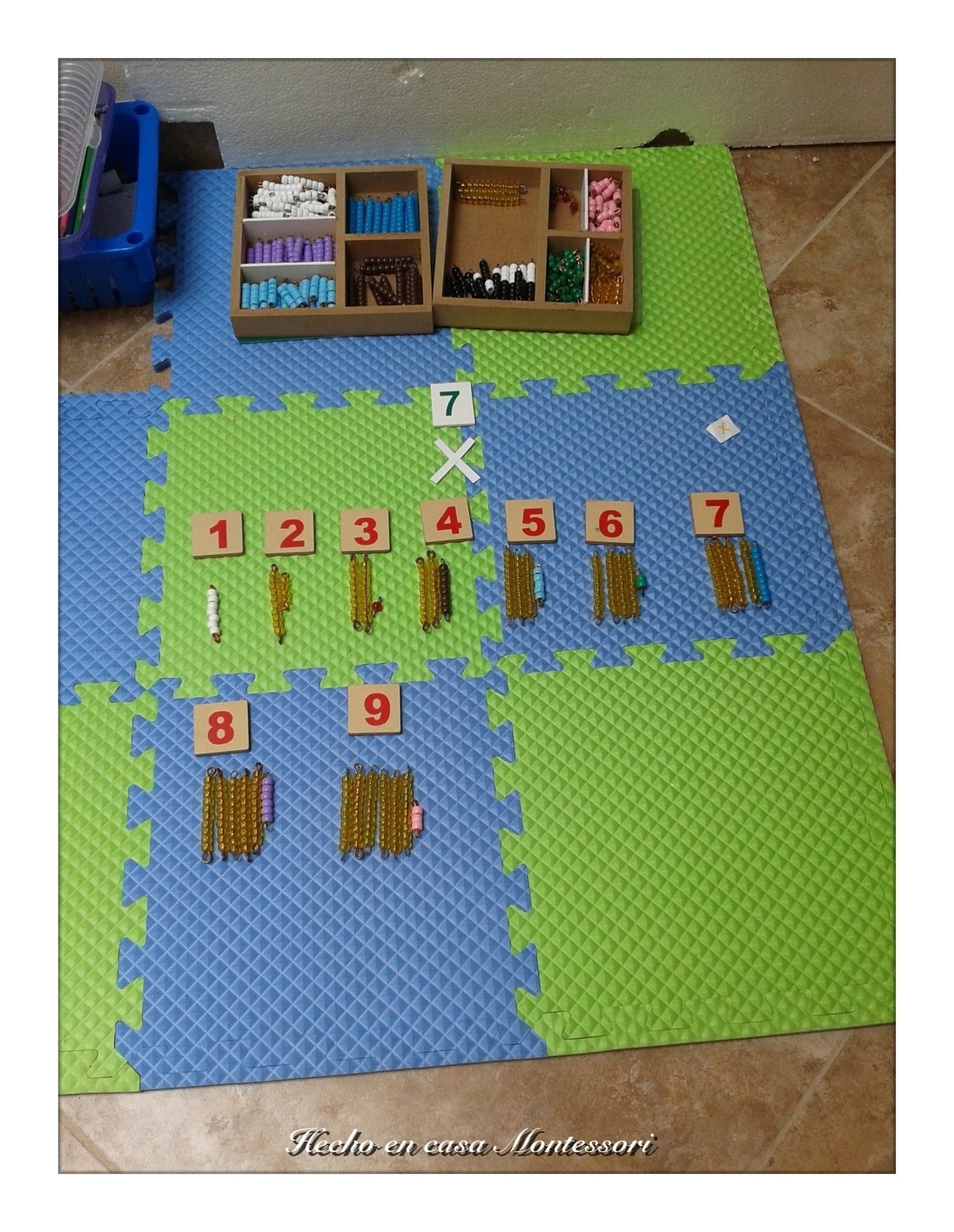 Hecho en casa Montessori Decanomio