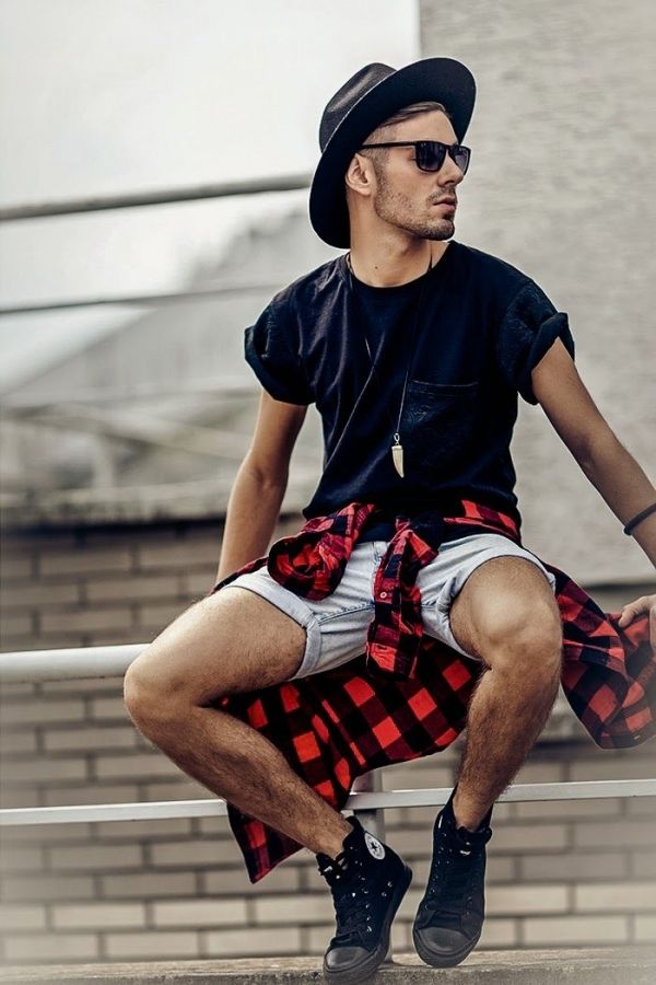 Com Calça Jeans Look Masculino Com Bota Preta Calça Jeans