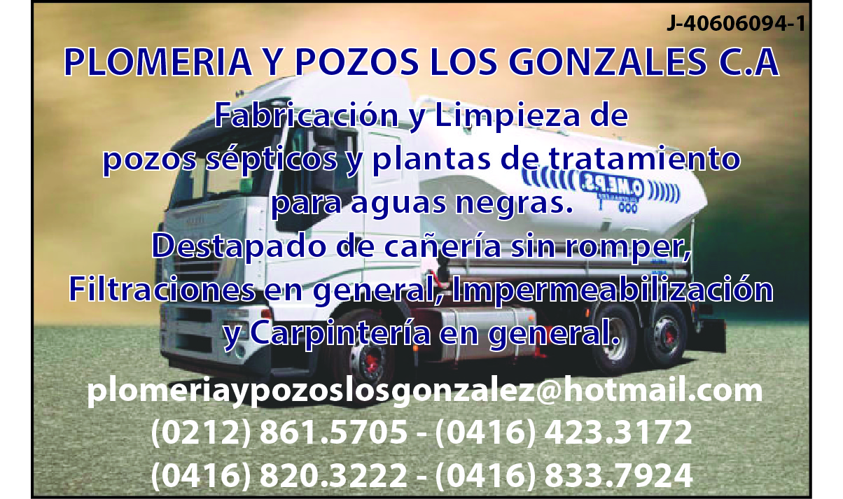 PLOMERIA Y POZOS LOS GONZALES en Paginas Amarillas tu guia Comercial PLOMERIA Y POZOS LOS GONZALES en Paginas Amarillas tu guia Comercial