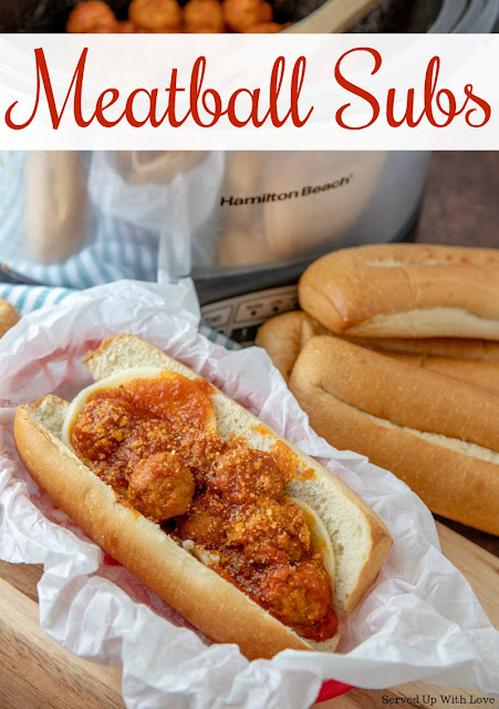 Crock Pot Meatball Subs are a super flavorful weeknight meal that comes together within minutes. Cooking low and slow packs a punch with flavor the entire family will enjoy. 