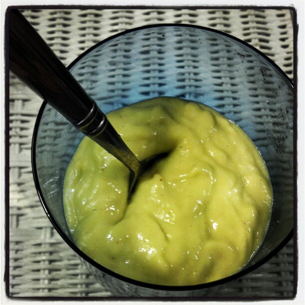 So Fit and So Green Avocado, Mango and Banana Puddin'