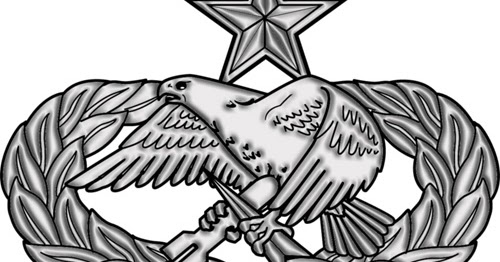 air force 7 level badge
