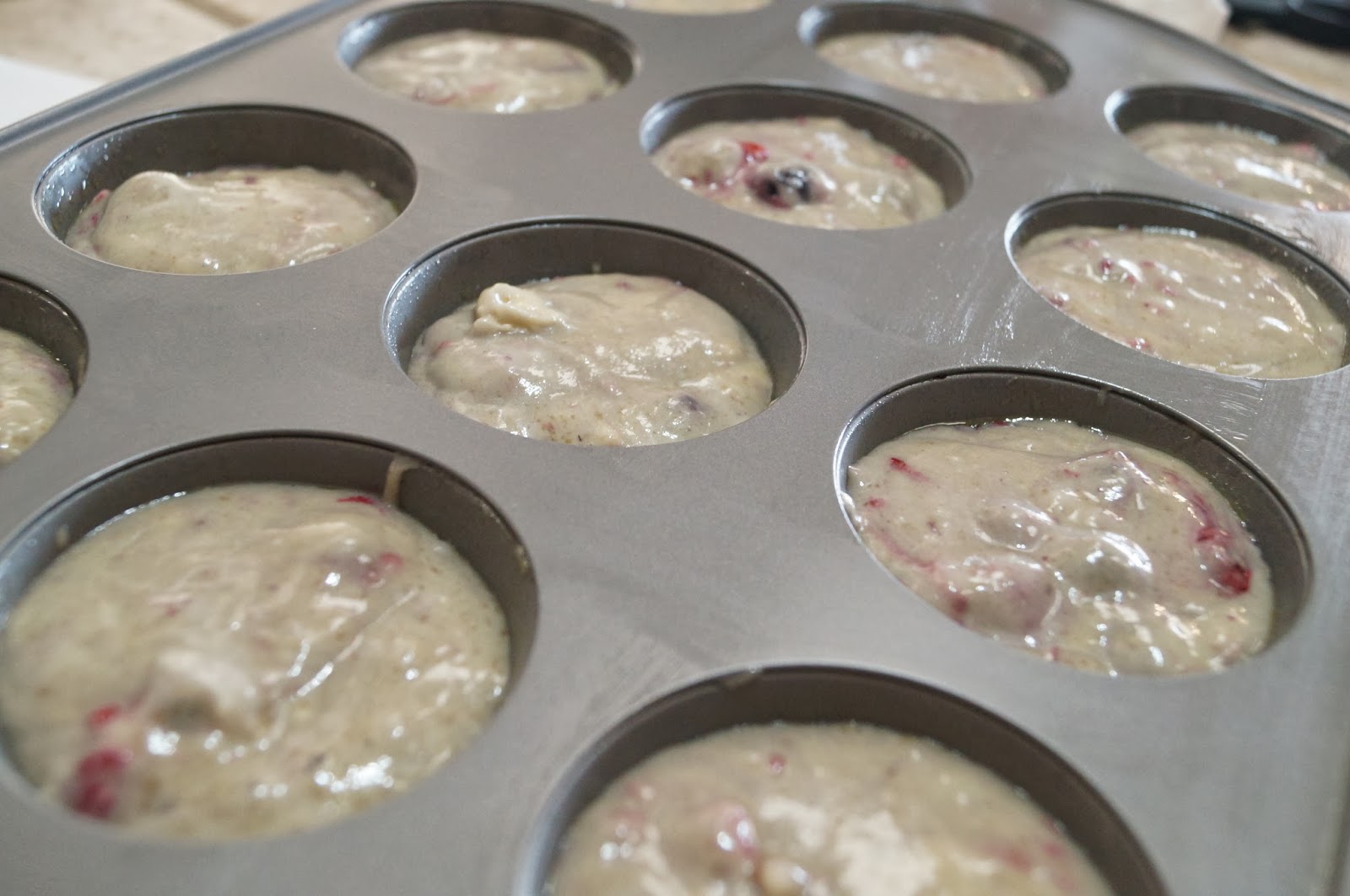 In the Kitchen with Jenny Gluten Free Buttermilk Berry Muffins