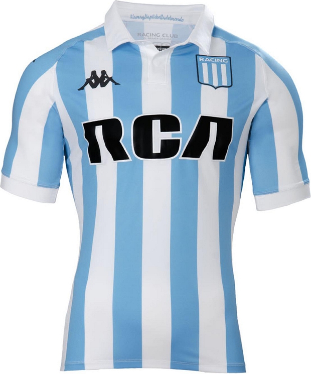 La Academia: Quinta camisa do Racing Club 2018-2019 Kappa » Mantos do  Futebol