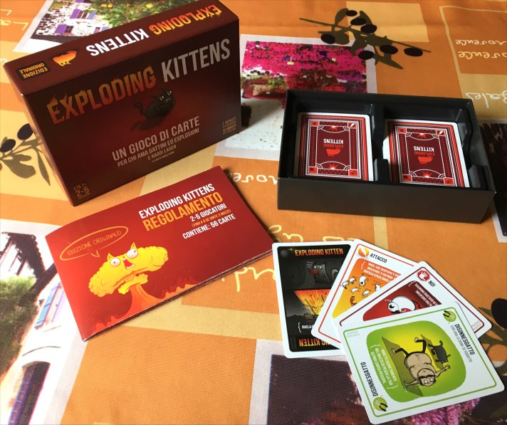 [Recensione] Exploding Kittens - Giochi sul Nostro Tavolo