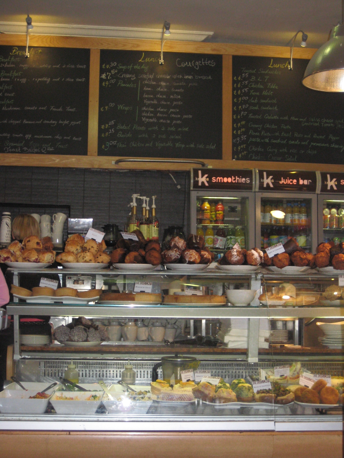 Chupadedos Muffins homenaje a Irlanda