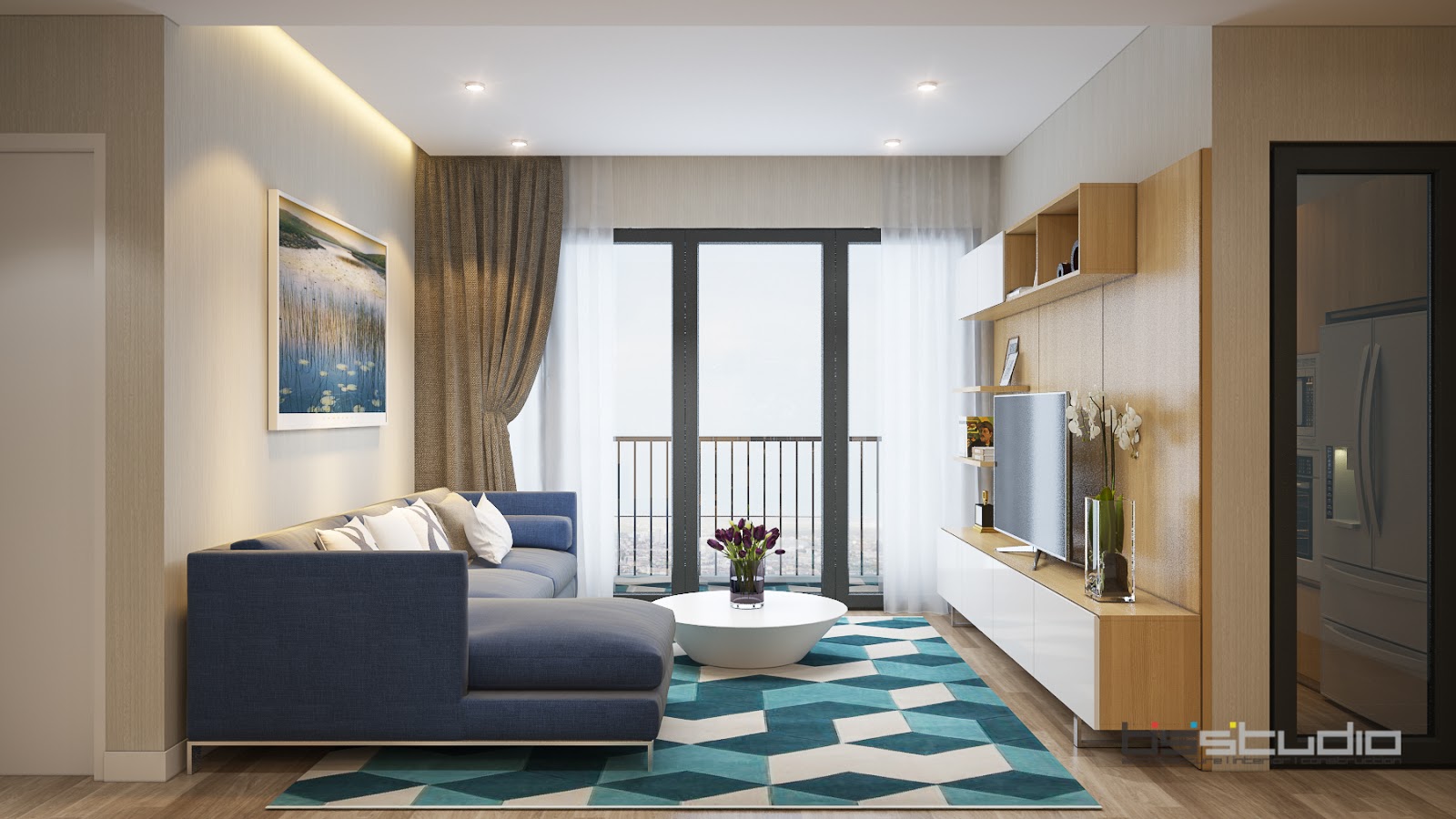 Nội thất căn hộ chung cư One18 Nội thất căn hộ chung cư One18