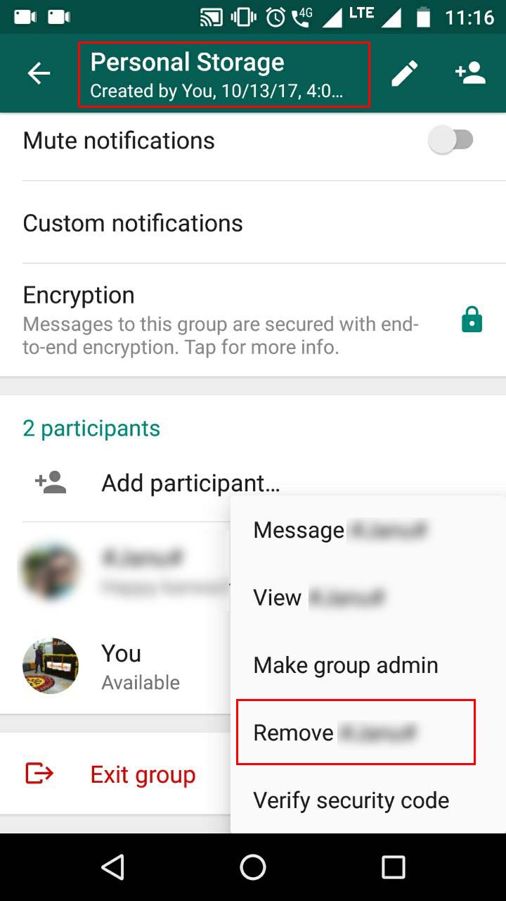 How to make WhatsApp a storage device for your Personal data