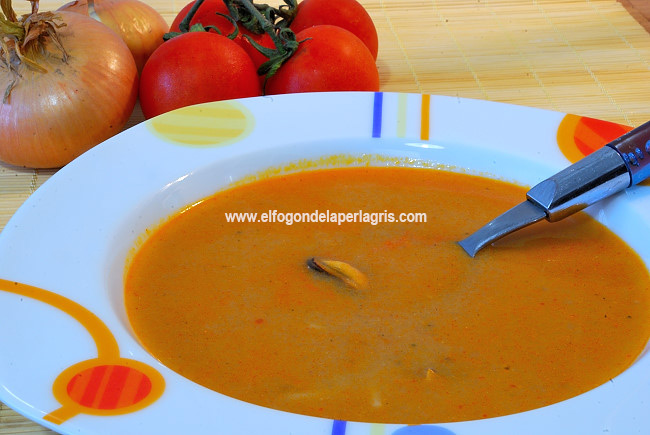 Sopa de mariscos Receta de sopa de mariscos