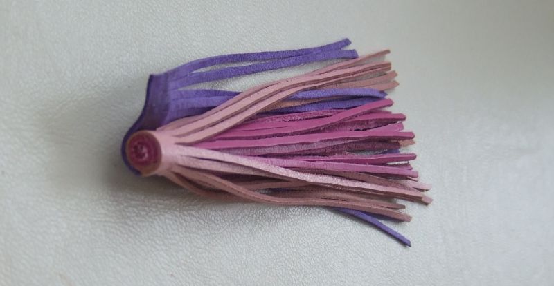 Беларома: Мастер-класс. Весенняя кисточка из кожи.