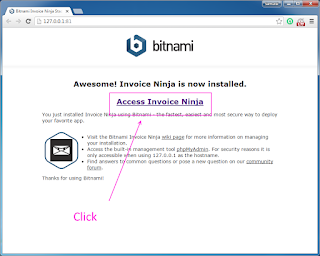 Install InvoiceNinja on windows 7  Bitnami  - tutorial 20