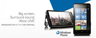 Bell HTC HD7 Windows Phone launched