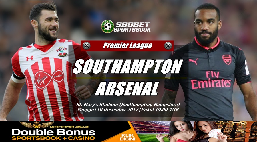Prediksi Bola Southampton vs Arsenal 10 Desember 2017