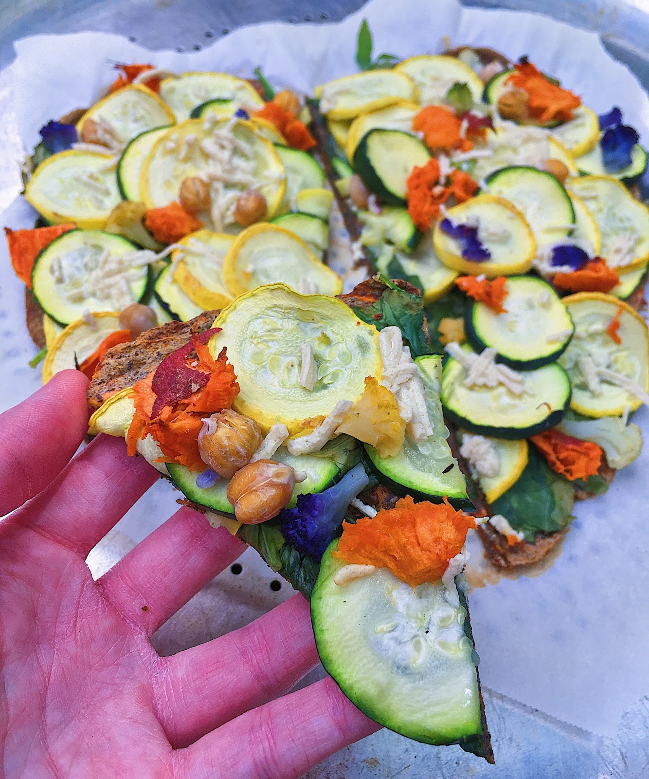 SixIngredient Sweet Potato Personal Pizza Crust (Gluten Free, Vegan)