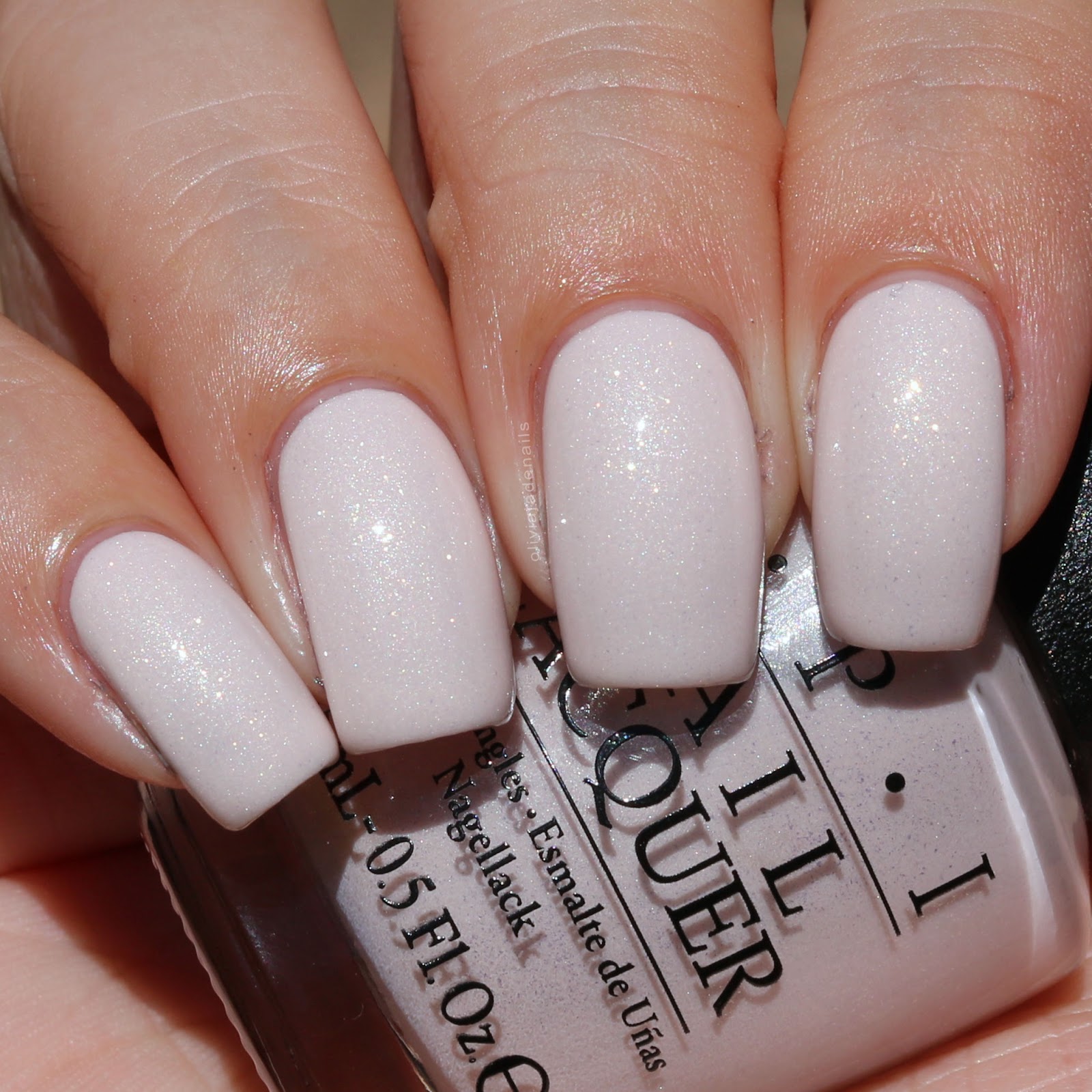 OPI Breakfast At Tiffany's swatched by Olivia Jade Nails