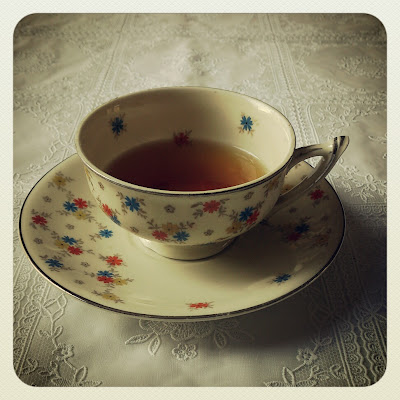 ByHaafner, vintage teacup, thrifted, teatime