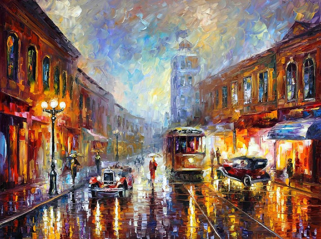 11-Leonid-Afremov-Expression-of-Love-for-the-Art-Of-Painting-www-designstack-co